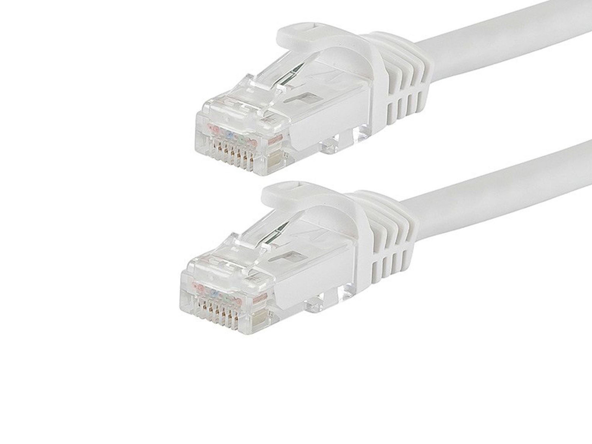 Патч-корд Ripo UTP4 Cat 6, RJ45, 5 m (белый) литой