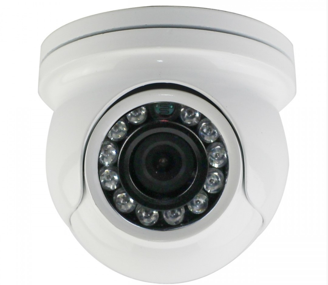 IPTRONIC IPT-QHD720DM(3,6)CM, цветная миниатюрная купольная 4 в 1 видеокамера, f=3,6мм, 2Мп