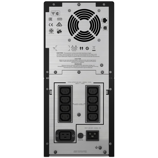 ИБП APC Smart-UPS C 3000 ВА, ЖК-экран, 230 В