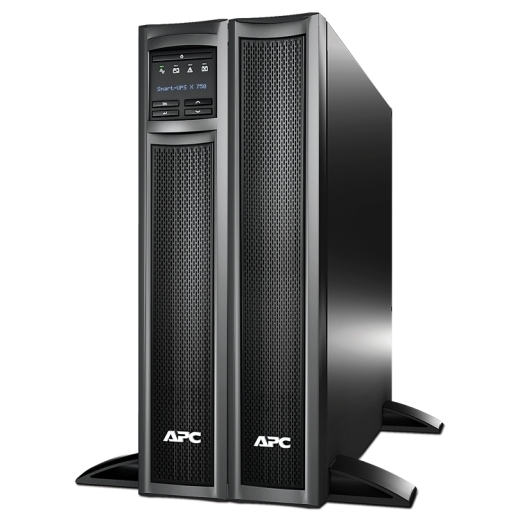 APC Smart-UPS X 750 ВА, в стоечном вертикальном исполнении, с ЖК-индикатором, 230 В
