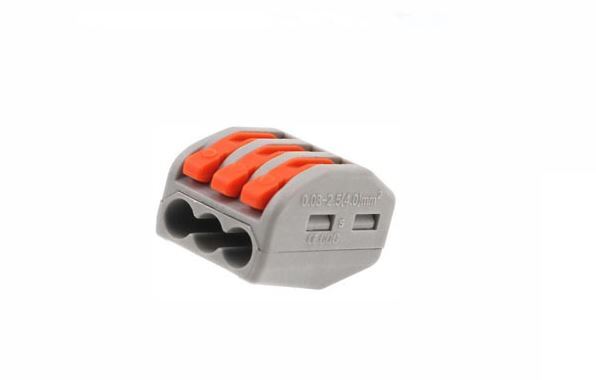 Соединитель клеммный PCT-213 (аналог 222-413) 3 контакта (упк. 5шт.)