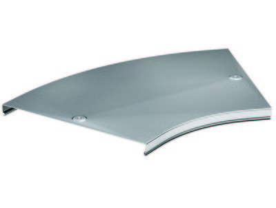 DKC / ДКС 38026INOX Крышка CPO 45 на угол горизонтальный 45° осн.400, нержавеющая