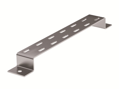 DKC / ДКС BMM1030INOX Крепление ТМ к стене для вертикального монтажа осн.300, длина 396 мм, нержавеющее