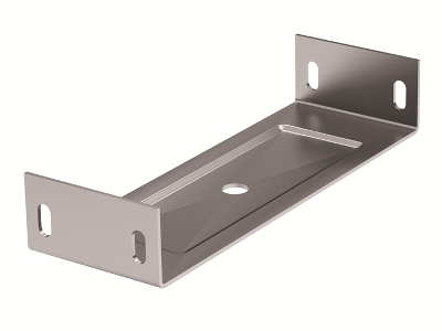 DKC / ДКС BMT1040INOX Направляющая SPC под лоток осн.400, длина 410 мм, нержавеющая