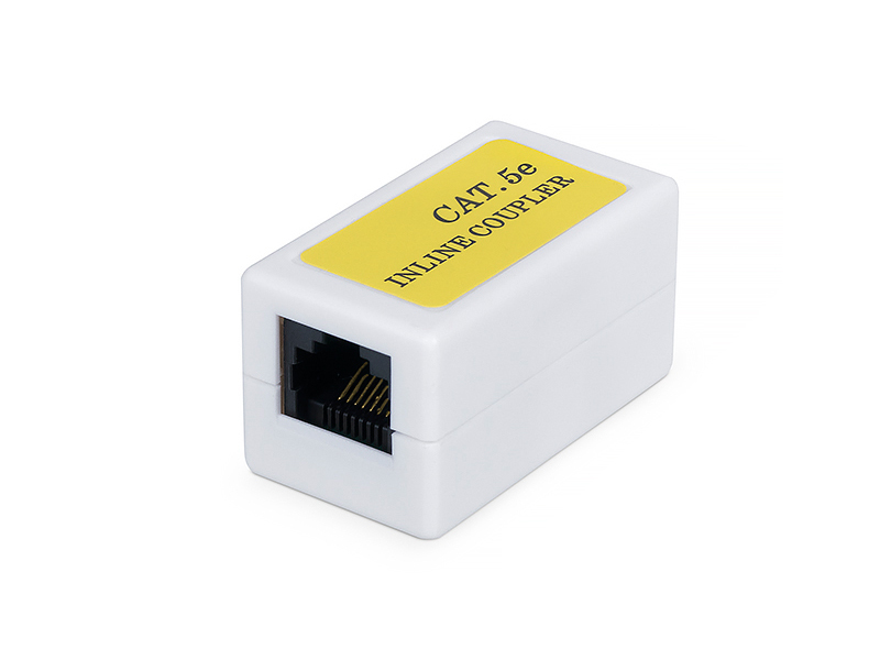 Кабельный соединитель Ripo RJ45-RJ45 (8P8C), Cat.5e (Класс D), 100МГц, неэкранированный, белый, 10 ш