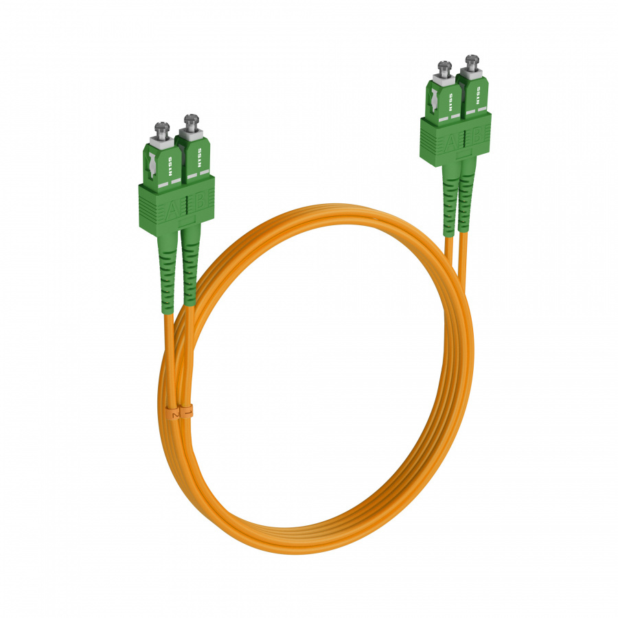 Шнур оптический PC-2SM-SCA/SCA-3-5.0м-YOMO LSZH