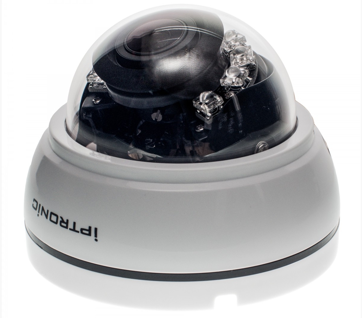 IPTRONIC IPT-QHD1080DP(2,8-12), цветная купольная 4 в 1 видеокамера, f=2,8-12мм, 2Мп