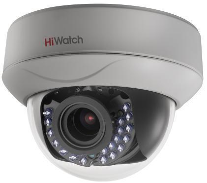 DS-T207, TVI-видеокамера купольная HiWatch