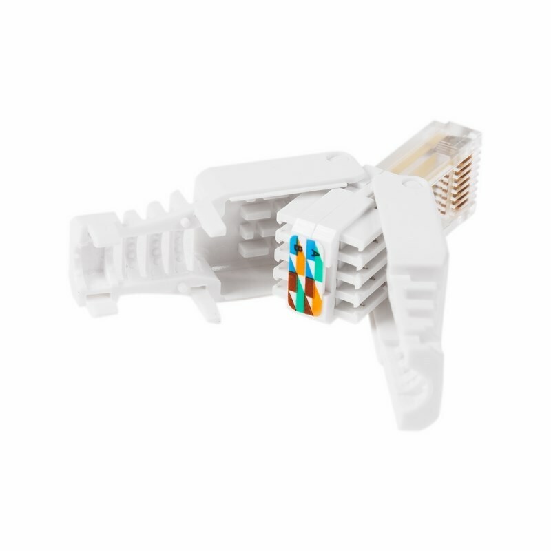Коннектор RJ45 (8p8c) cat.5e RIPO, безинструментальный, быстрозажимной для витой пары ( 4шт.)