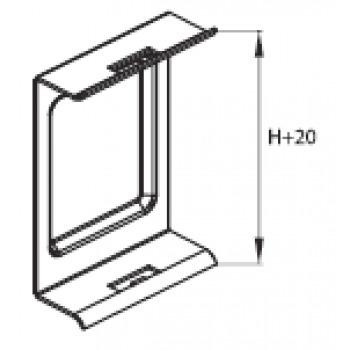 DKC / ДКС 30580 Пластина защитная боковая IP44 H 80