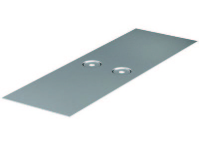 DKC / ДКС 37354inox Накладка CGB для основания лотка шириной 200мм, нержавеющая сталь