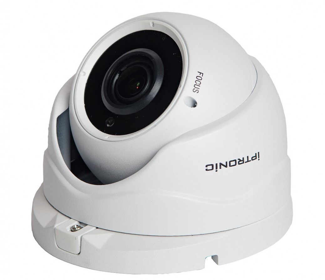 IPTRONIC IPT-QHD1080DM(2,8-12), цветная купольная 4 в 1 видеокамера, f=2,8-12мм, 2Мп