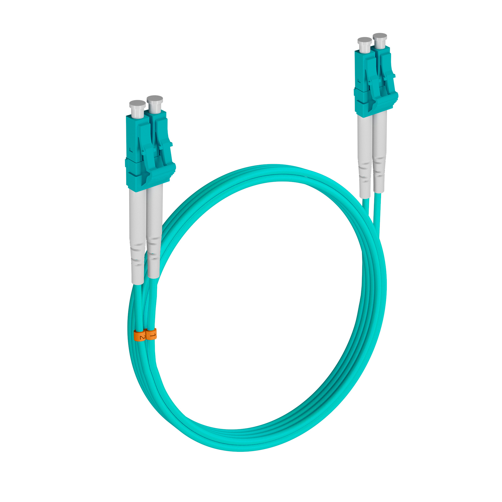 Шнур оптический PC-2MM(OM3)-LCU/LCU-3-3.0м-YOMO LSZH
