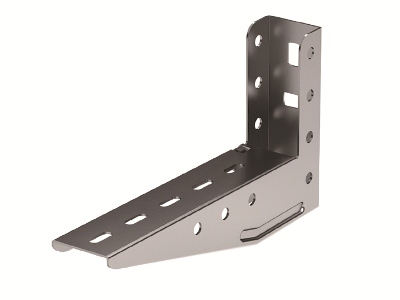 DKC / ДКС BBL5030INOX Консоль с опорой ML осн. 300, длина 333 мм, нержавеющая