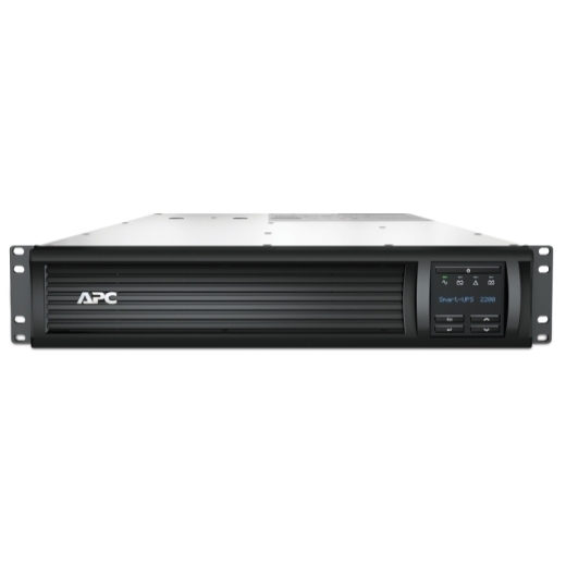 APC Smart-UPS 2200 ВА с ЖК-экраном, в стоечном шасси высотой 2U, 230 В, с сетевой платой