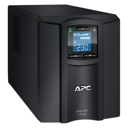 ИБП APC Smart-UPS C 2000 ВА, ЖК-экран, 230 В