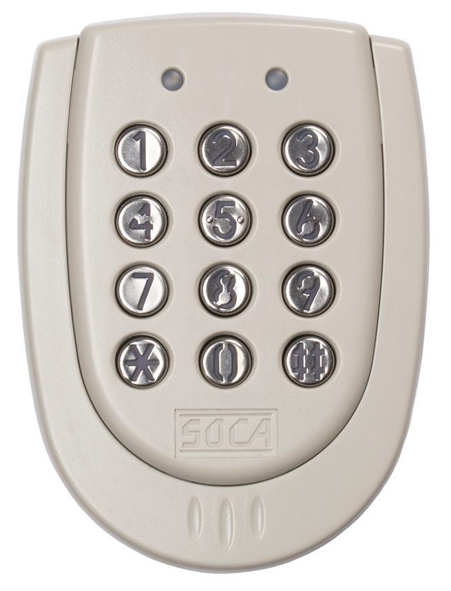 ST-120EA (White) | Кодовая панель "Soca"