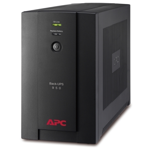 ИБП APC Back-UPS 950 ВА, 230 В, авторегулировка напряжения, разъемы IEC