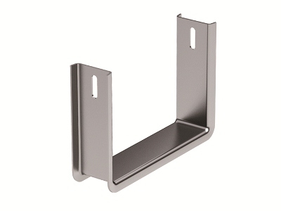 DKC / ДКС BMS1010INOX Скоба для подвешивания STS осн. 100 (низ), длина 143 мм, нержавеющая