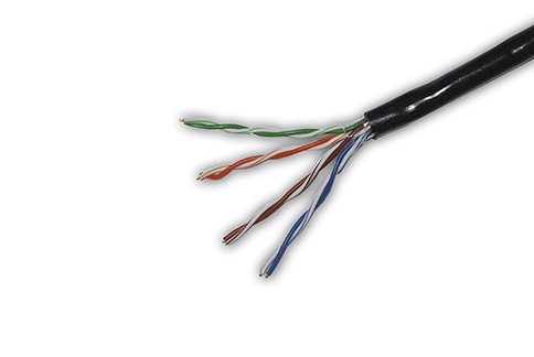 UTP 4 CAT5E 24AWG Cu Ripo Premium, 305м.,Fluke test (КСВПВ -5е 4*2*0.52)