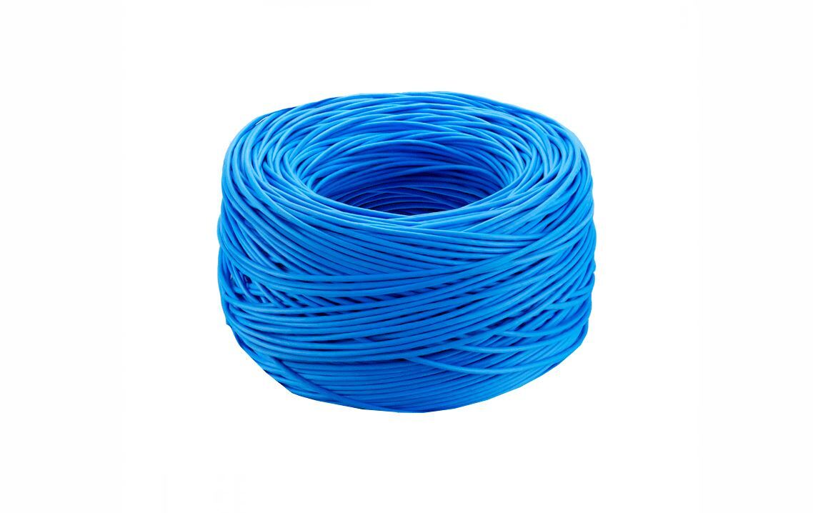 UTP 4 CAT6 23AWG Cu Ripo Premium, 25м.,Fluke test (КСВПВ -6 4*2*0.58), синий