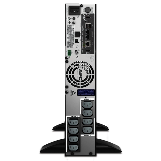APC Smart-UPS X 1500 ВА, в стоечном / вертикальном исполнении, с ЖК-индикатором, 230 В, с сетевой платой
