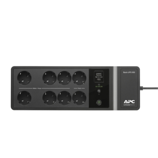 ИБП APC Back-UPS 850 ВА, 230 В, разъемы для зарядки USB Type-C и A