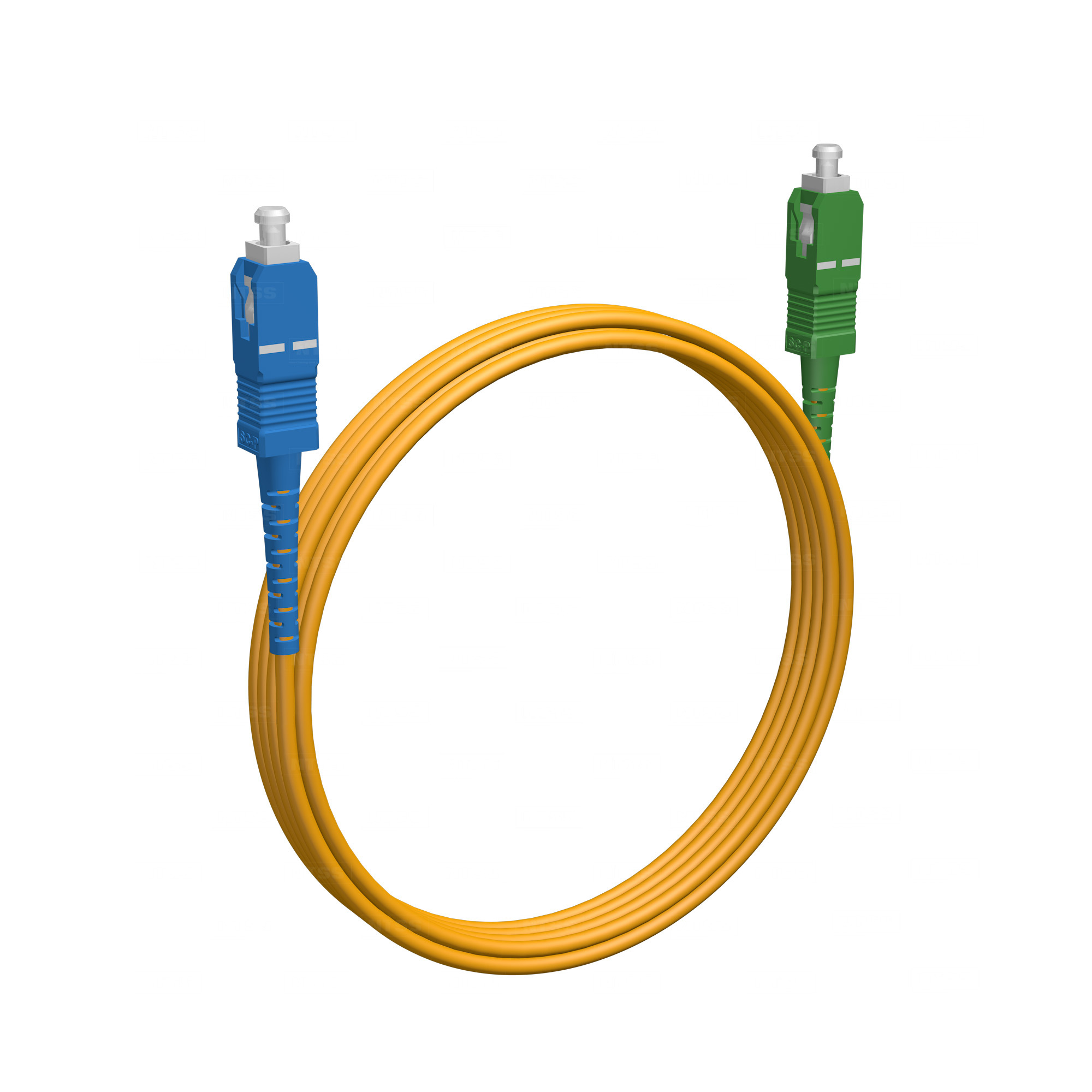 Шнур оптический PC-1SM-SCA/SCU-3-3.0м-YOMO LSZH