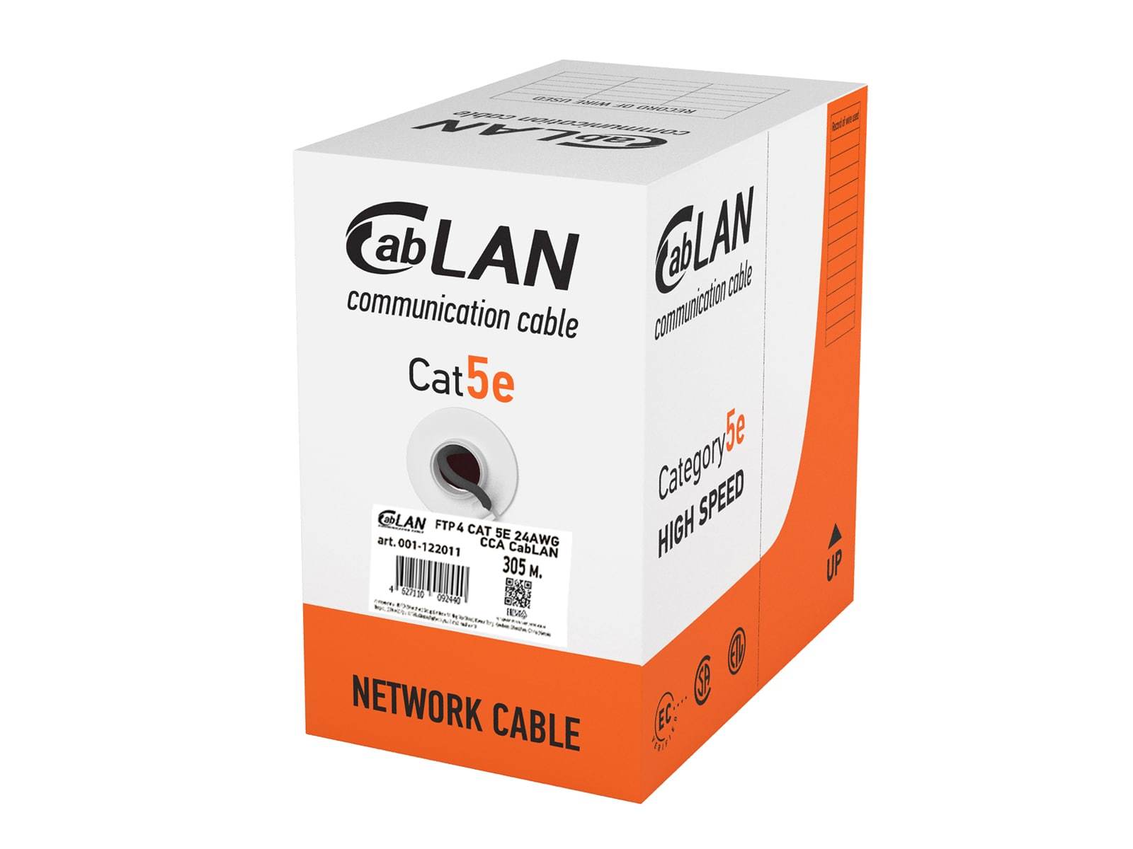 FTP4CAT5E 24AWG CCA PE (outdoor) CabLAN  (305m) 0.41