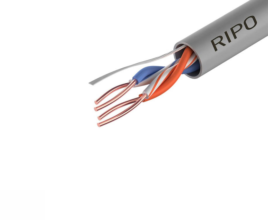 UTP 2 CAT5E 24AWG Cu Ripo Premium, 200м.,Fluke test