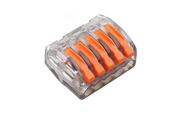 Соединитель клеммный RIPO PCT-215/A (аналог 222-415) 5 контактов ( упк. 20 шт.)