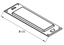 DKC / ДКС 30570 Пластина защитная IP44 осн. 50