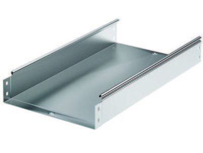 DKC / ДКС 35065INOX Лоток цельнометаллический 300х80, без перфорации, нержавеющий, толщина металла 0.8 мм, длина лотка 3м (цена за 1м)