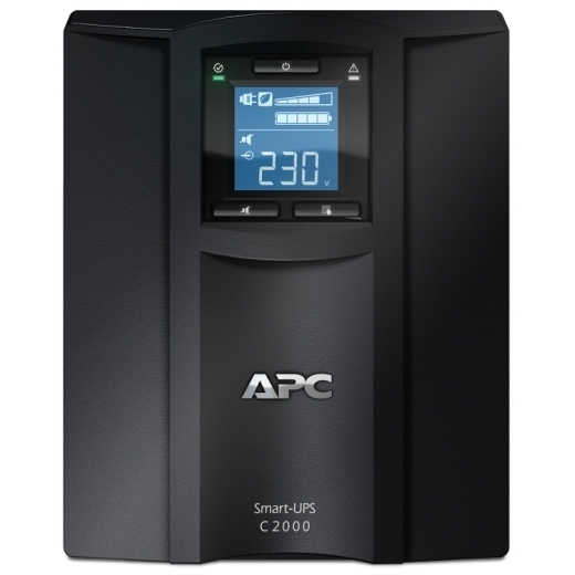 ИБП APC Smart-UPS C 2000 ВА, ЖК-экран, 230 В